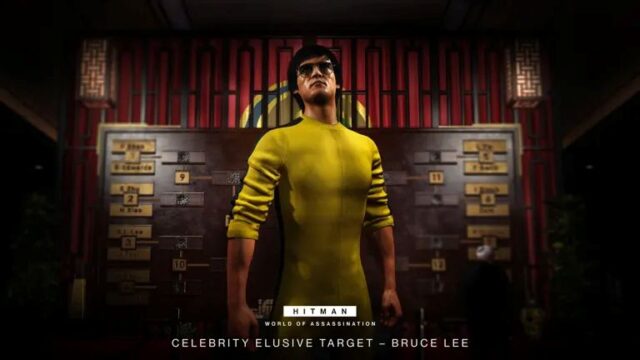 HITMAN World of Assassination Bruce Lee Celebrity Elusive Target