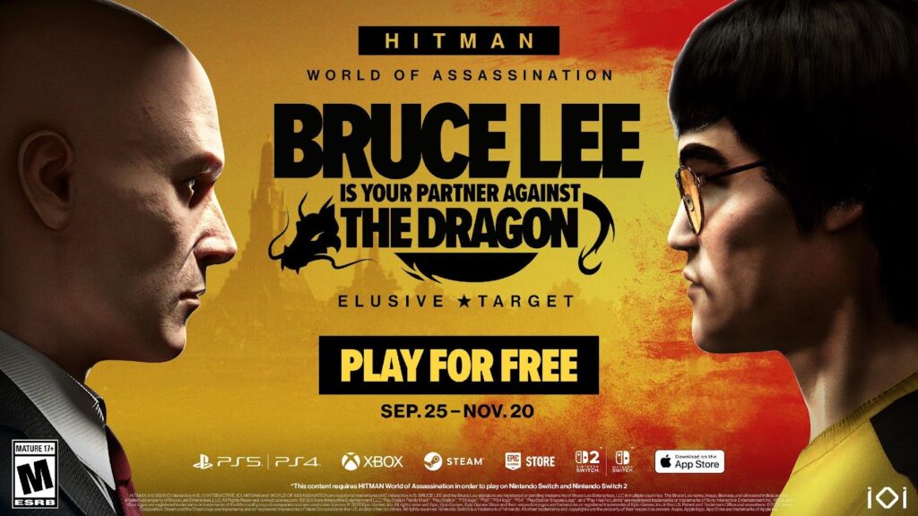 HITMAN World of Assassination Bruce Lee header