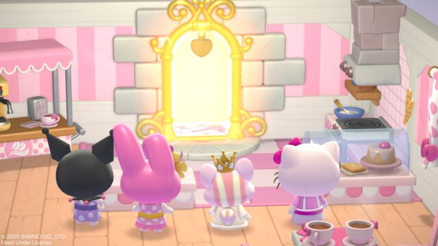 A screenshot from Hello Kitty Island Adventure Wheatflour Wonderland DLC
