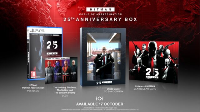 Hitman World of Assassination PS5 Anniversary Box