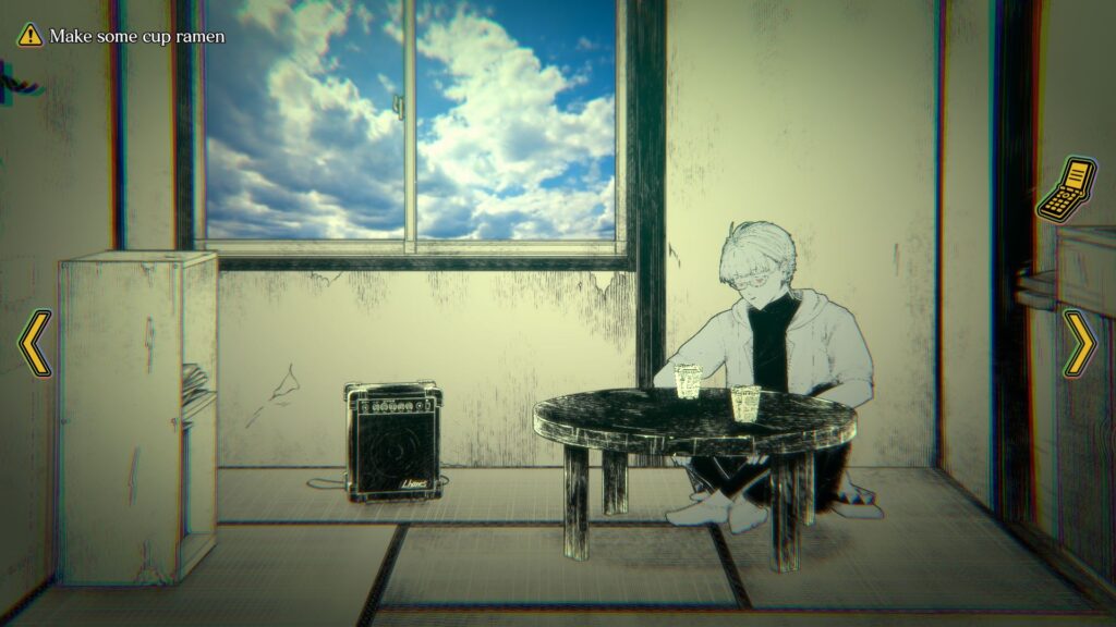 A screenshot from the game Itachi Haunted Abodes