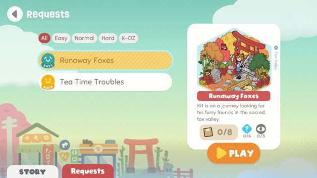 A screenshot from Lost and Found Co