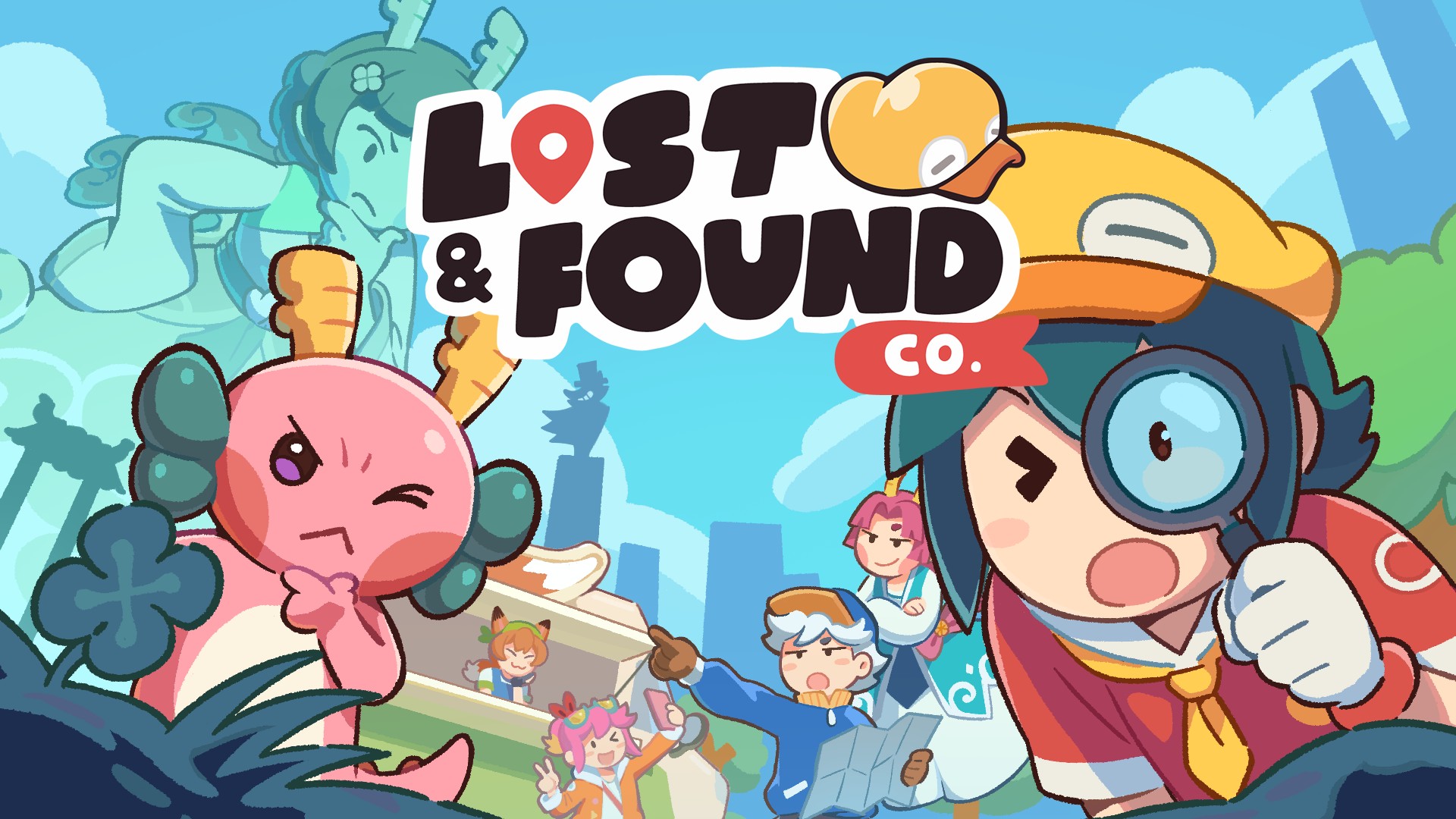 Lost and Found Co title art