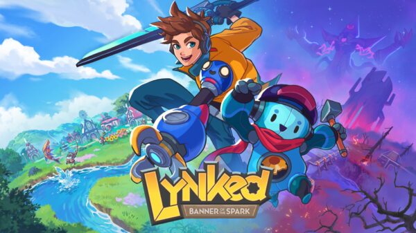 Key Art for the game Lynked: Banner of the Spark.