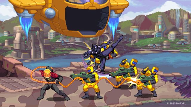 Marvel Cosmic Invasion: Black Panther Ghost Rider screenshot