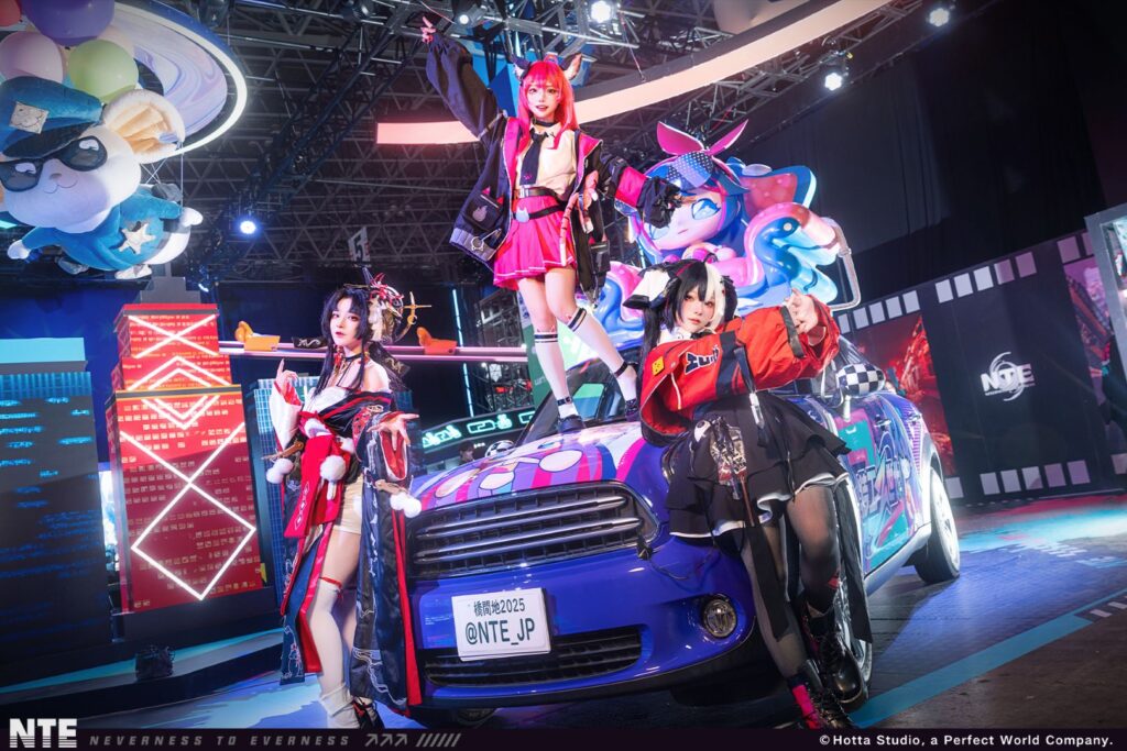 NTE Neverness to Everness Tokyo Game Show cosplayers