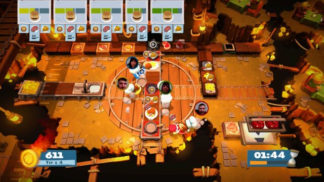 Overcooked 2 Nintendo Switch 2 game screenshot
