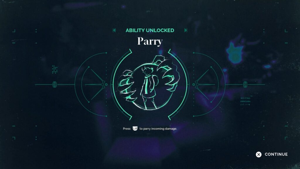 A screenshot from Possessor(s)