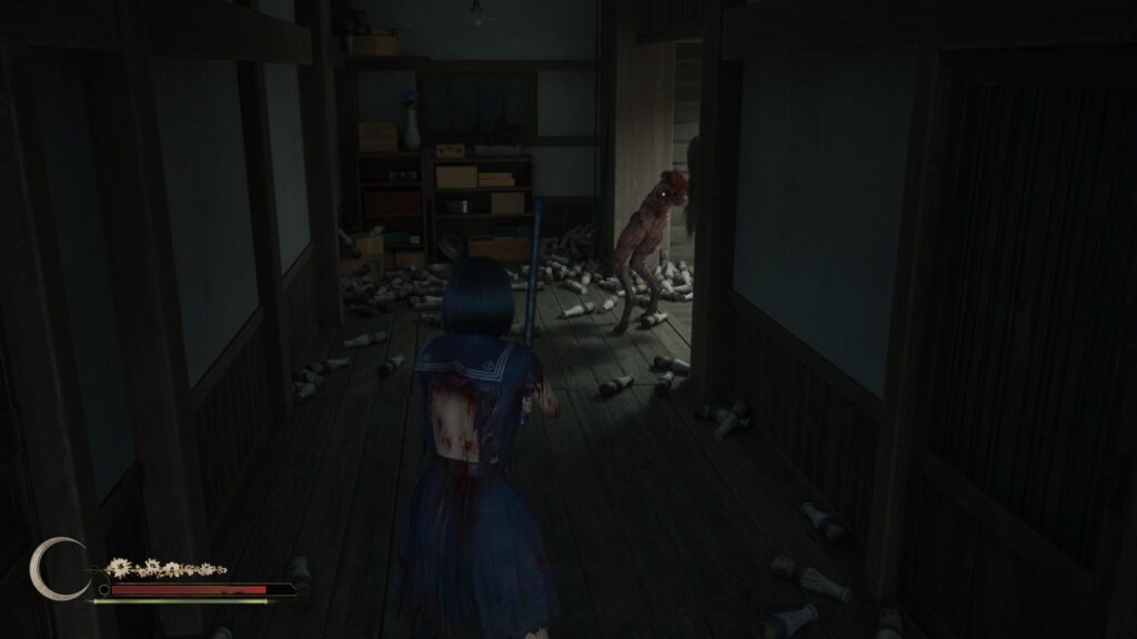 A screenshot from Silent Hill f