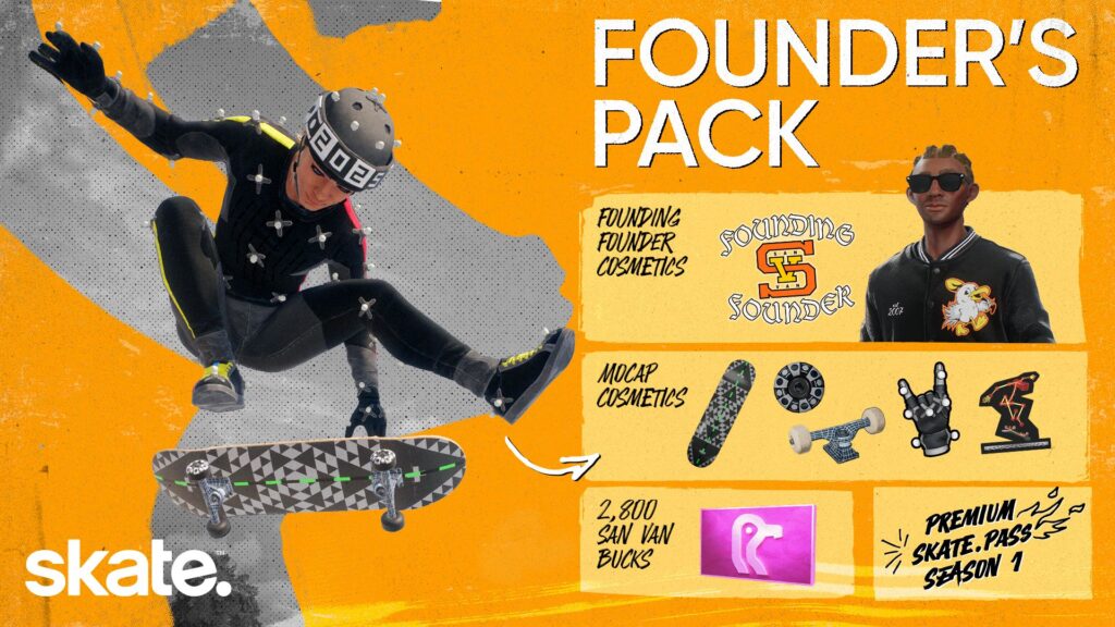 skate. Founders Pack