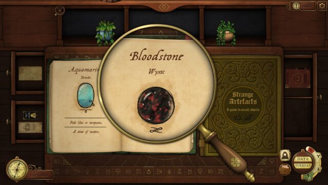 A screenshot from the game Strange Antiquities