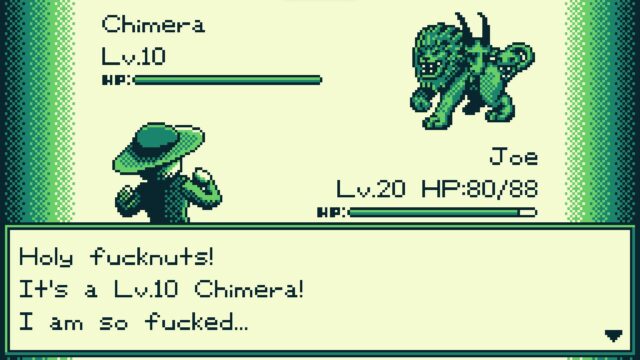 A screenshot from The Edge of Allegoria