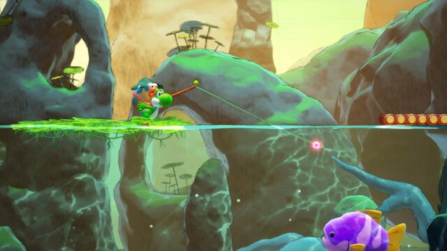 Yoshi and the Mysterious Book game screenshot