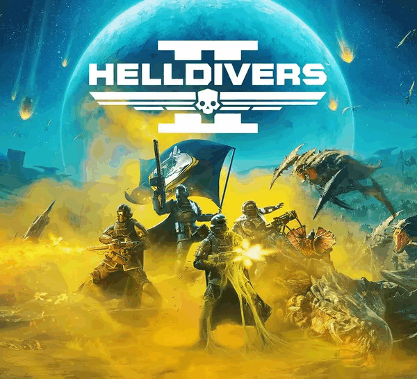 Helldivers 2 key art