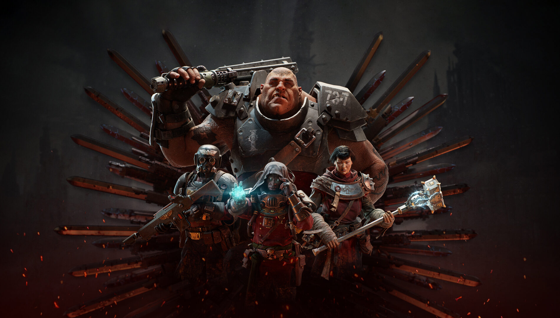 Warhammer 40,000 Darktide key art