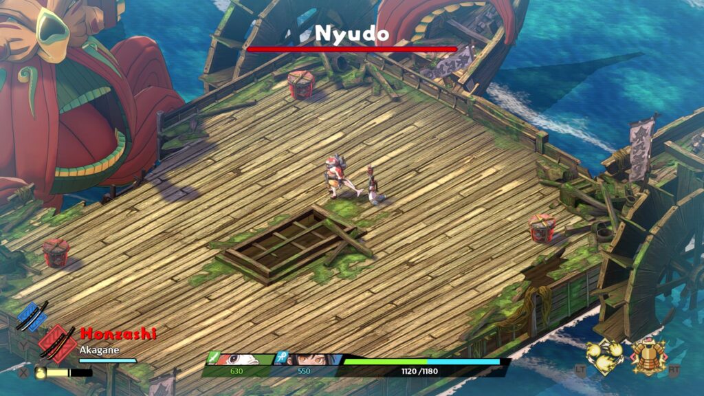 A screenshot from Towa and the Guardians of the Sacred Tree