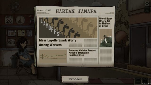 A screenshot from 1998: The Toll Keeper Story