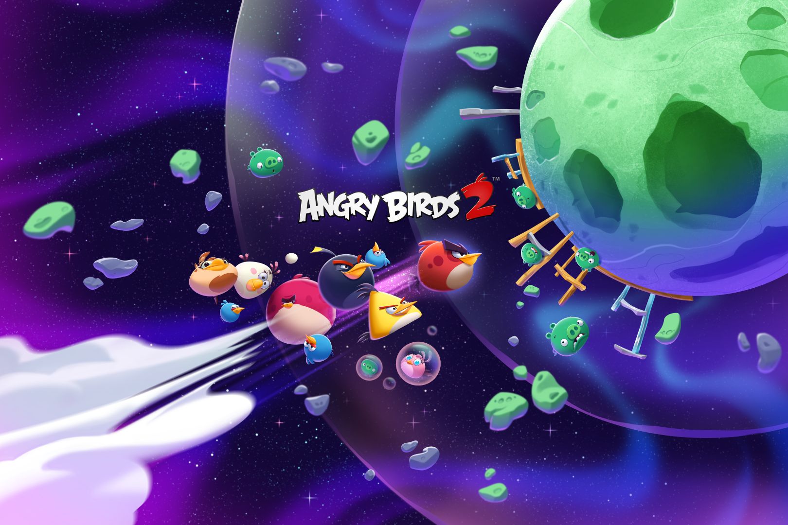 Angry Birds 2 Space key art