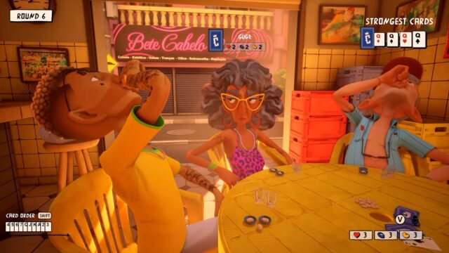 A screenshot from the game Capote