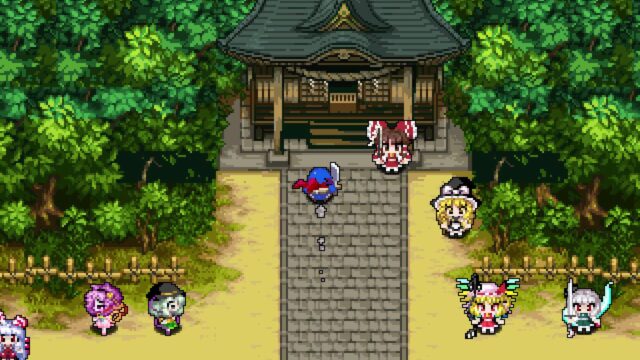 Cladun X3 Touhou Project collaboration