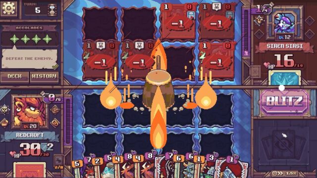 A screenshot from the game Cross Blitz