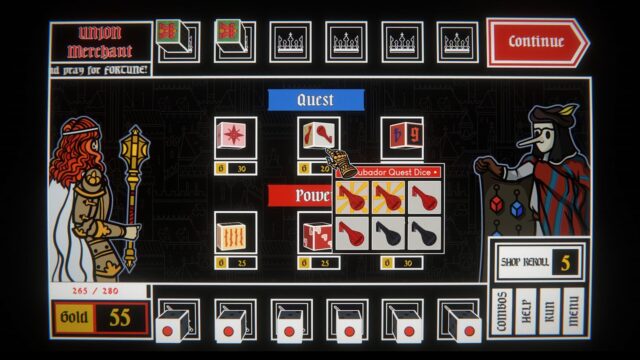 Dicealot game screenshot