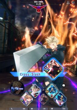 Dissidia Duellum battle screenshot