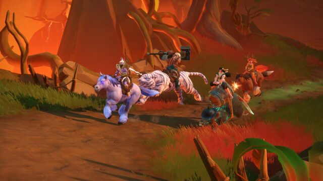 A screenshot from the game Fellowship.
