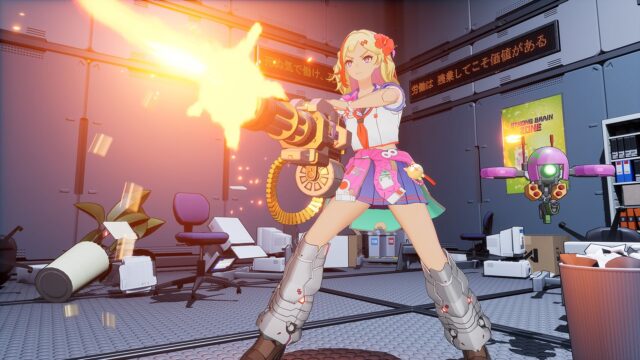 Full Metal Schoolgirl game screenshot
