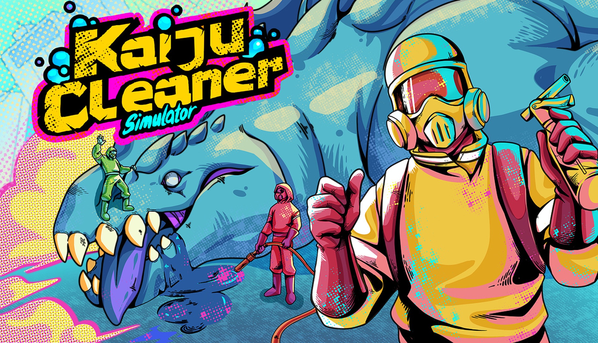 Kaiju Cleaner Simulator key art