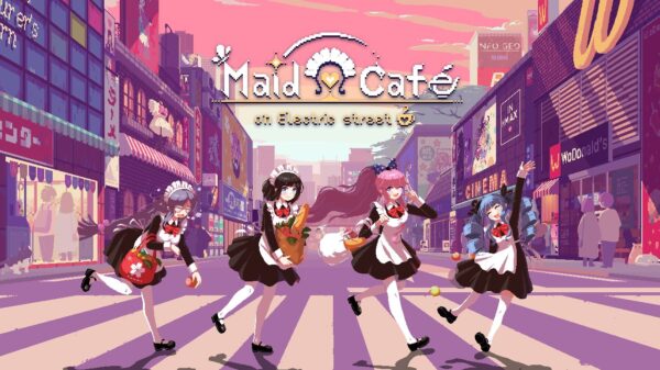 Maid Cafe on Electric Street key art