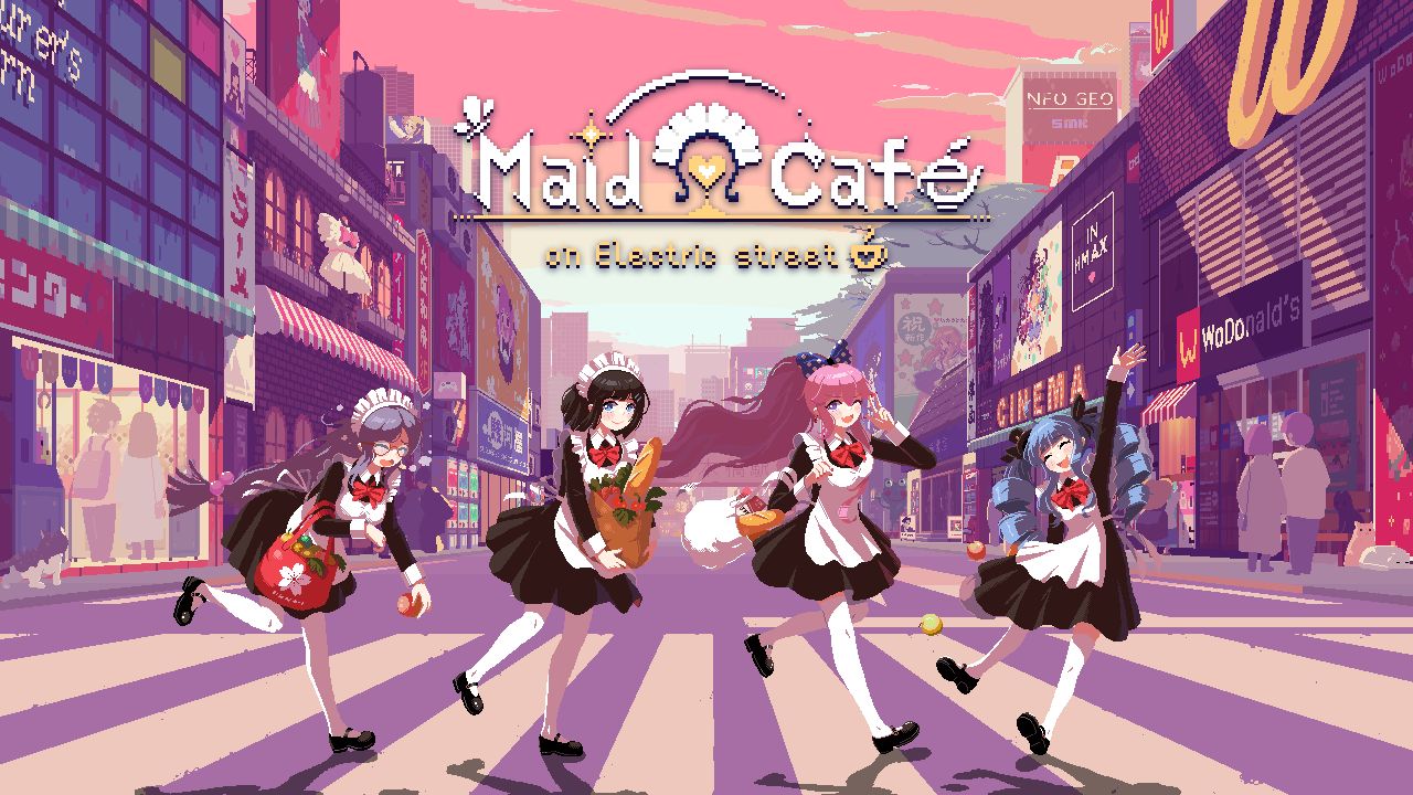 Maid Cafe on Electric Street key art