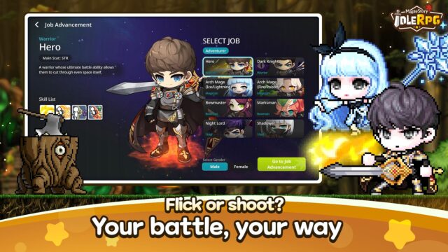MapleStory Idle RPG game screenshot