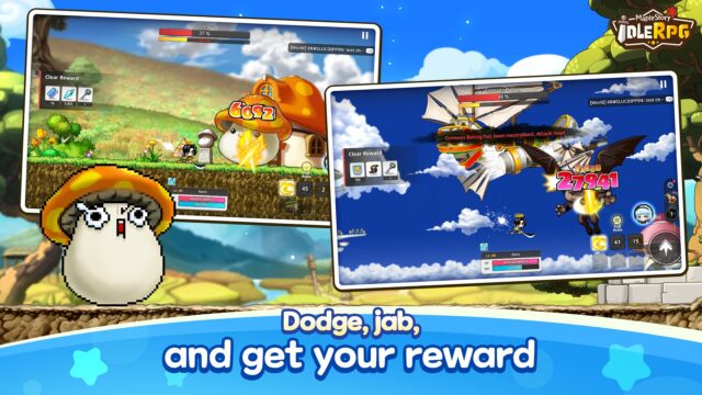 A screenshot from MapleStory: Idle RPG