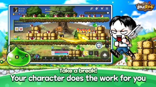 MapleStory Idle RPG screenshot