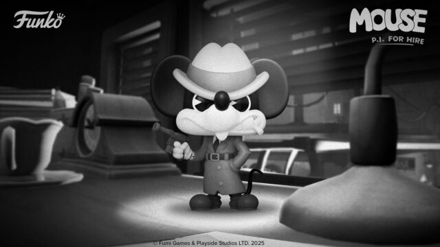 Mouse PI For Hire Jack Pepper Funko Pop