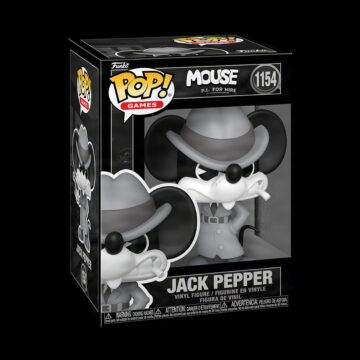 Mouse PI For Hire Jack Pepper Funko Pop packaging