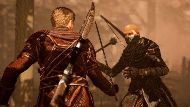 A screenshot from the game Of Ash and Steel