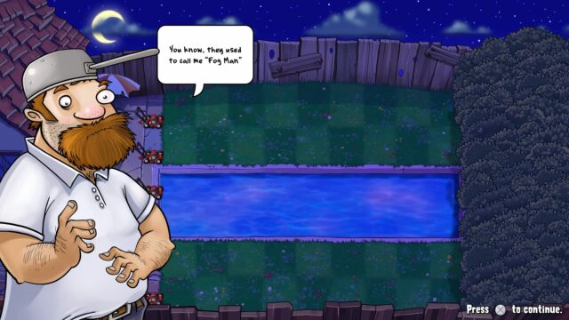 A screenshot from the game Plants vs. Zombies: Replanted.