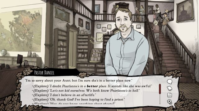 A screenshot from the game Scarlet Hollow