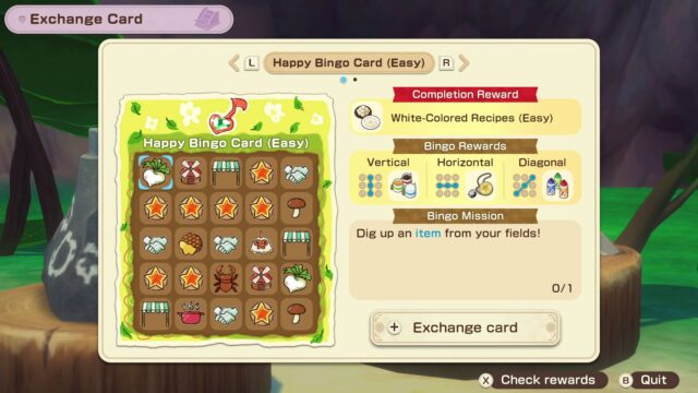 Story of Seasons Grand Bazaar Bingo screenshot