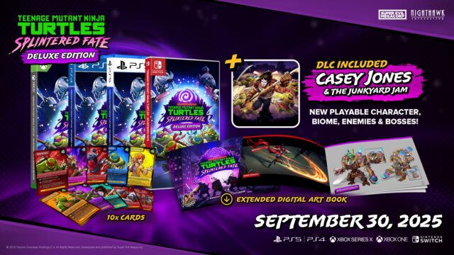 TMNT Splintered Fate Physical and Deluxe Edition