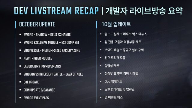 The First Descendant October Update Dev Livestream Recap