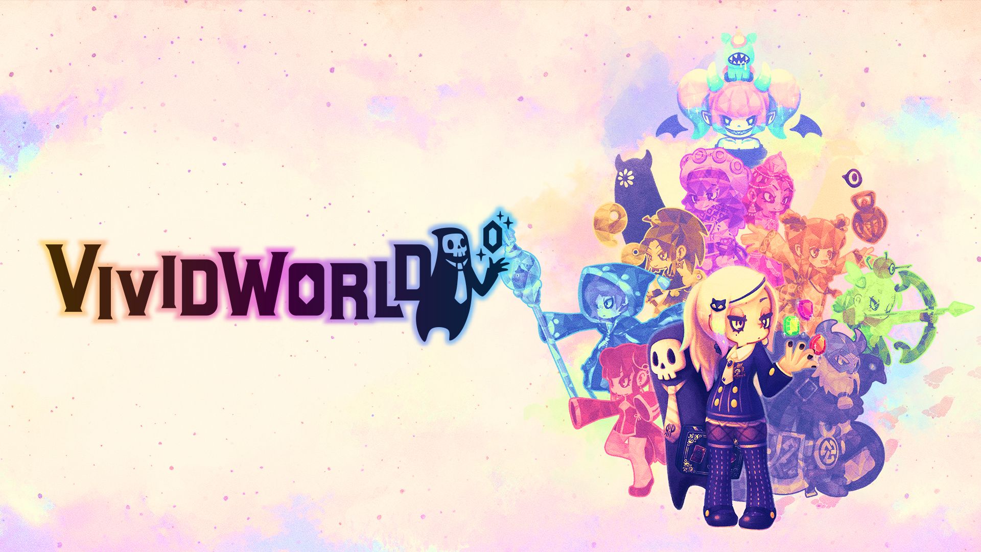 Vivid World key visual
