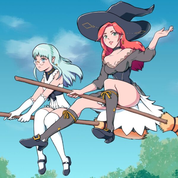 Warding Witches key art no logo