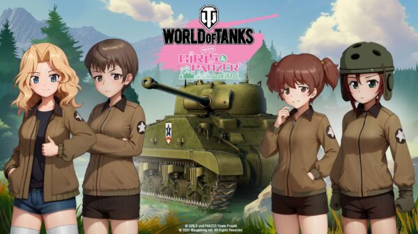 World of Tanks Girls und Panzer collaboration