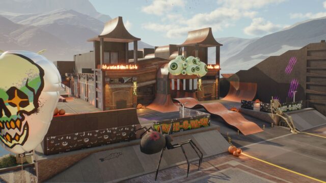 A screenshot from skate Skate-O-Ween