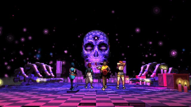 A screenshot from the game Demonschool.