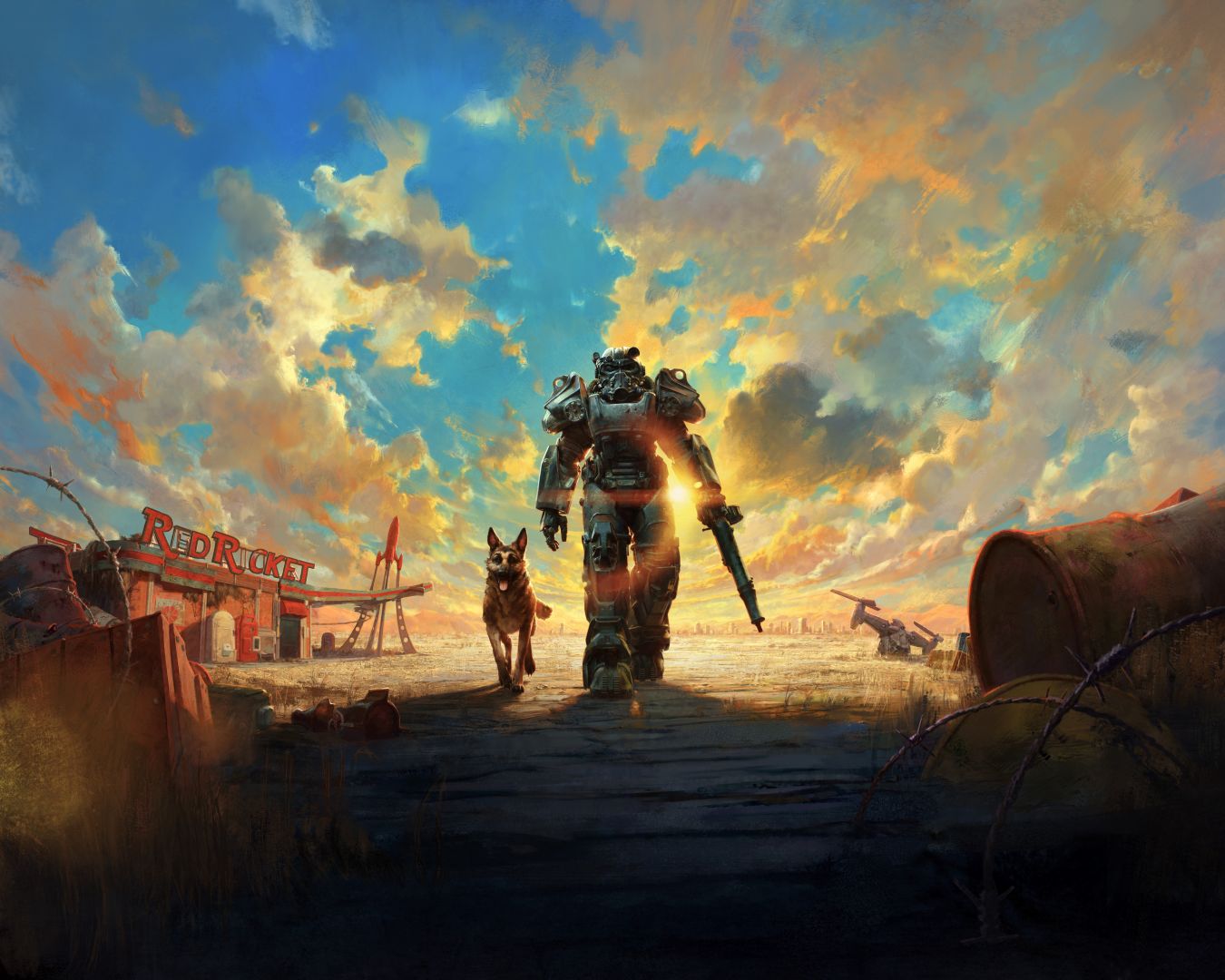 Fallout 4 Anniversary Edition key art