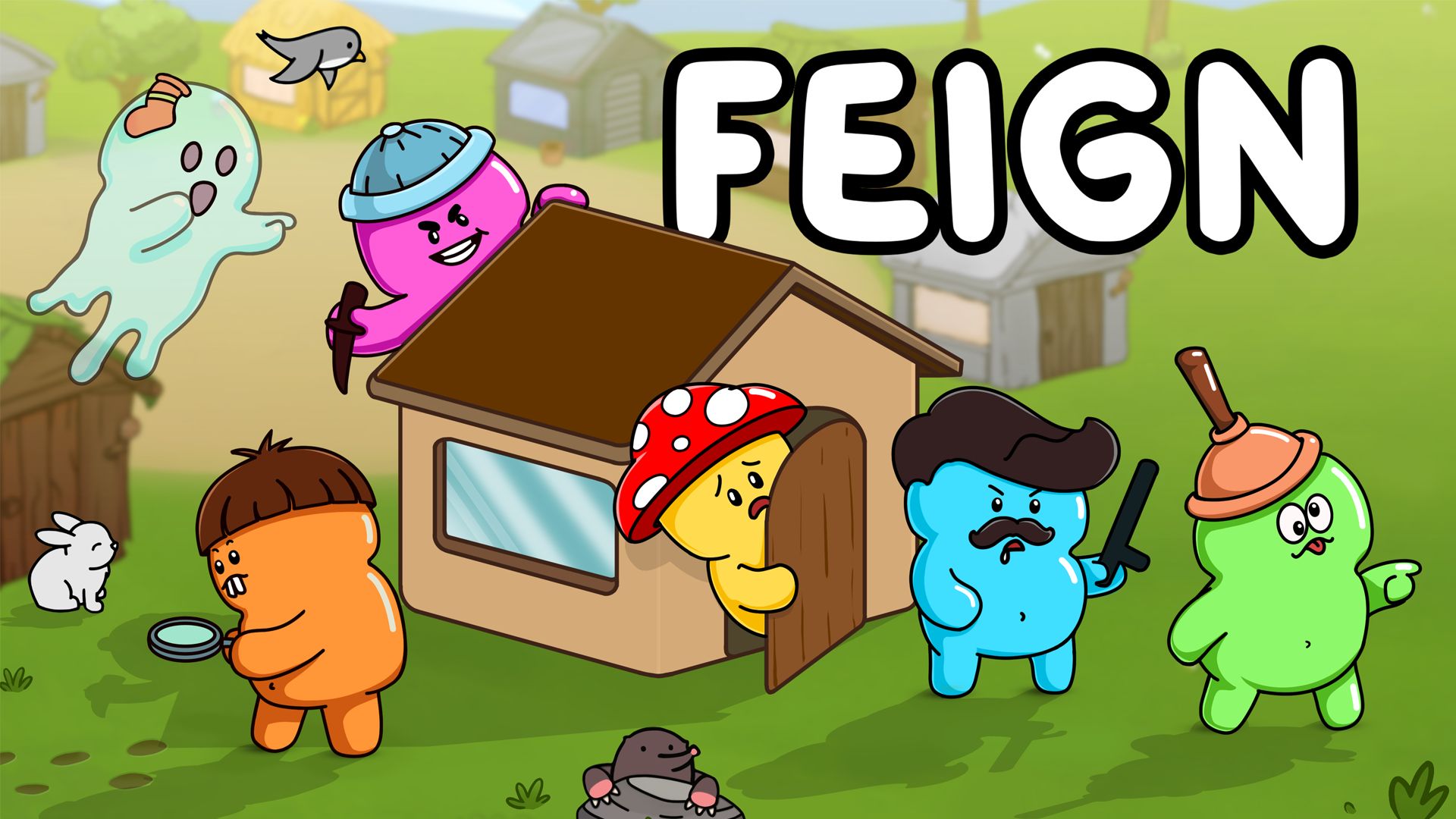 Feign key art